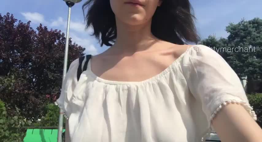 Blessing the neighborhood with my pussy - free porn video