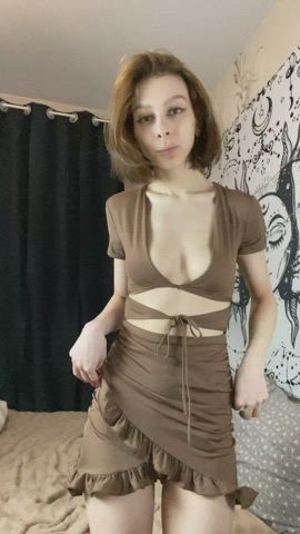Can a petite teen make your cock hard? - free porn video