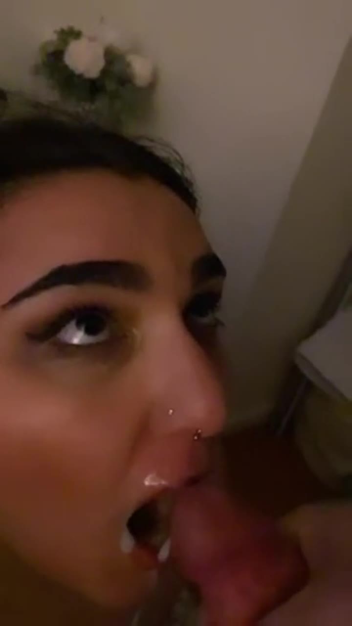 She begged me to paint her face. But I wanted her to taste a little first 👅 - free porn video