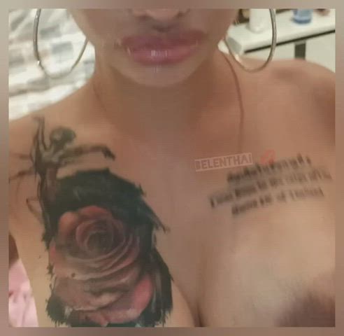 Hope my tits and wet mouth get you hot to breed me - free porn video
