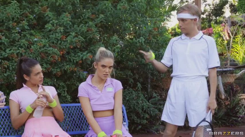 Challenged To A Match By Some Dude - free porn video