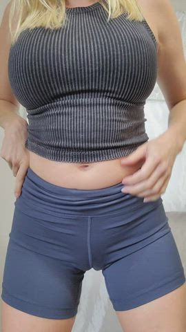 Can I teach you some yoga poses... - free porn video