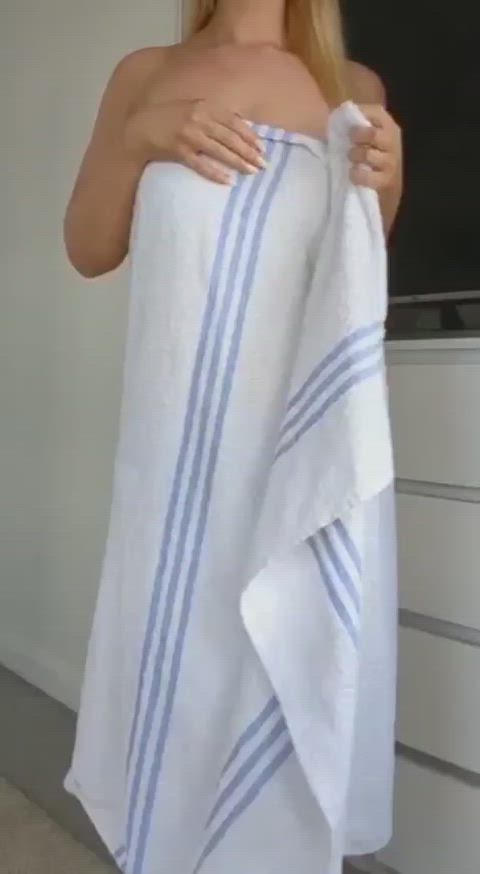 I have just dried but I'm about to get soaking wet - free porn video