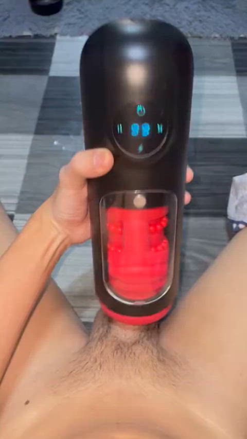 Play with my toy in front of mirror - free porn video