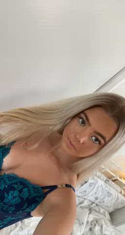 I hope you are into tiny blondes 😜 - free porn video