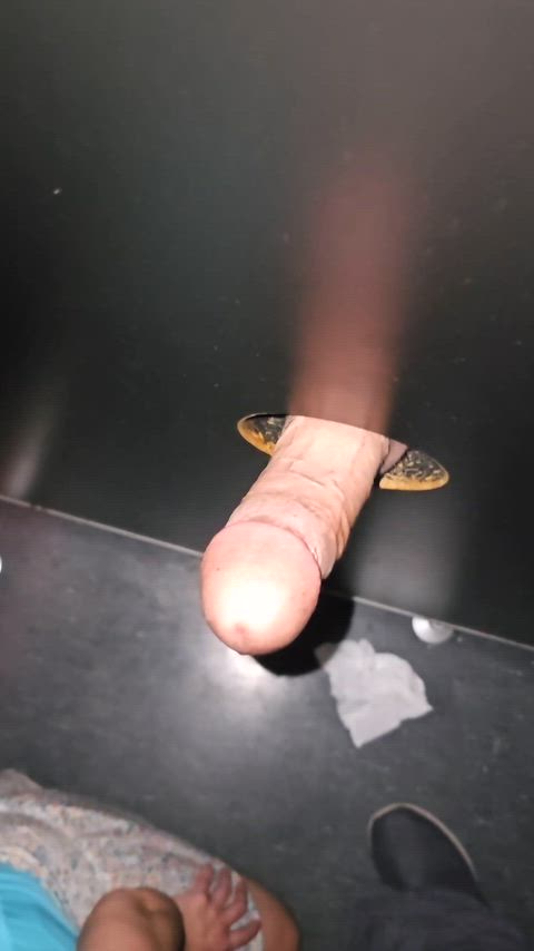 Gloryhole cleanup in booth six - free porn video