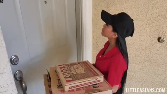 Little Asians - Ember Snow - Delivery Girl - free porn video
