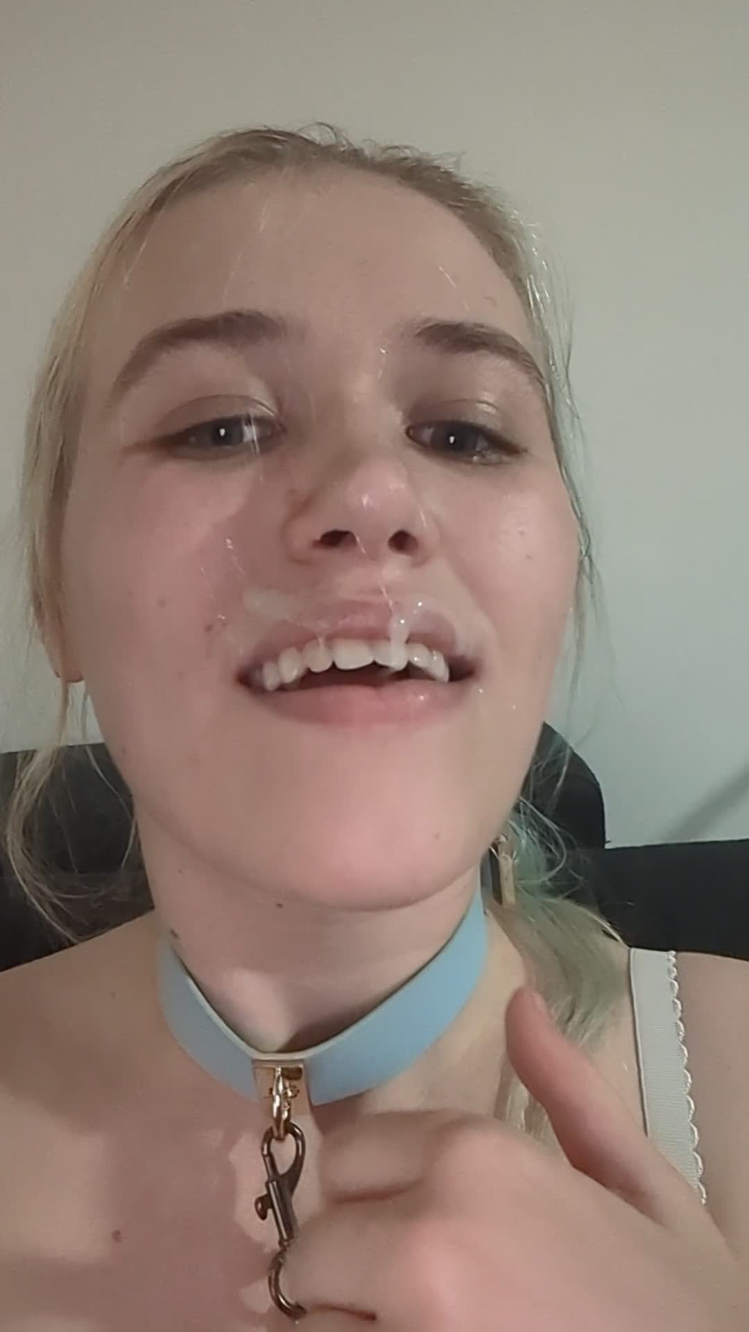 Continuing my cum obsession with another of my bfs friends loads  - free porn video