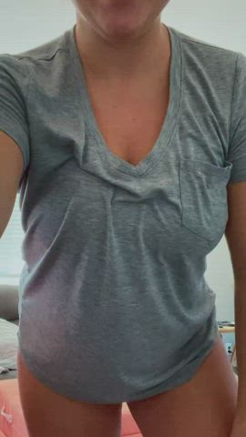 Loose tee’s hide my natural milf curves - free porn video