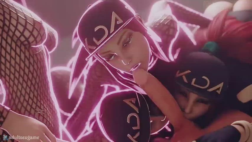 Akali put her skill to good use (Polished-Jade-Bell) [League of Legends] - free porn video