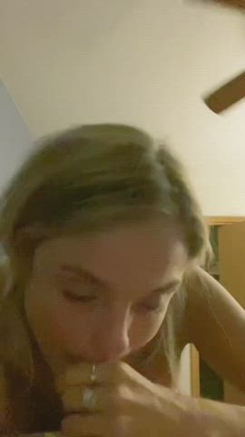 Gotta get every last drop for him☺️ - free porn video