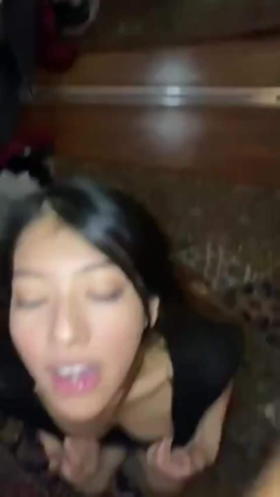 Big Facial for Hot Latina - free porn video