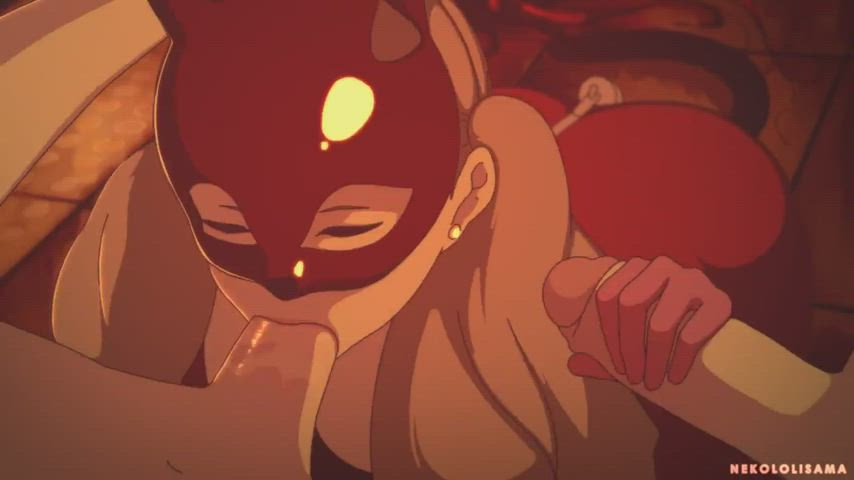Ann Takamaki blowjob (Neko__nsfw) [Persona 5] - free porn video