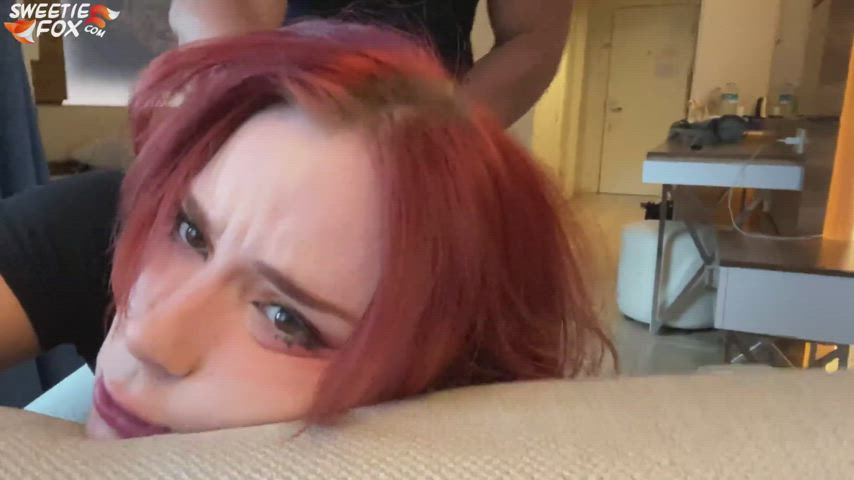 2 minutes after my bud walked in on me trying makeup and wigs on - free porn video