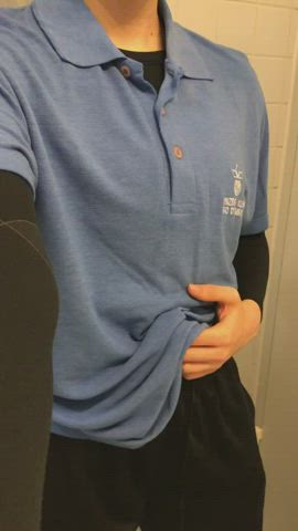 When work at the office gets boring I get horny all the time - free porn video