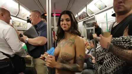 Having Fun with The People on The Streets - free porn video