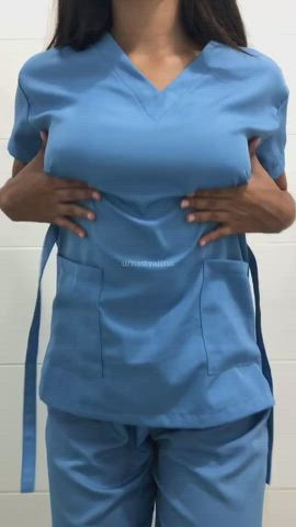 my patients loves when I work without bra - free porn video