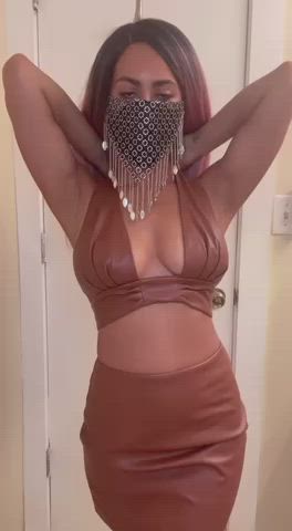 Do u like my Arabic tits? - free porn video