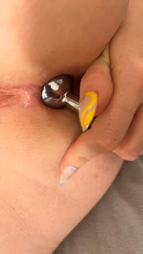 Would you suck on this plug😏 - free porn video