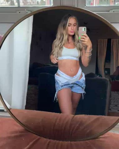 I think denim goes best with nipples - free porn video