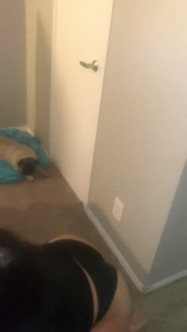 Where I belong on my knees - free porn video