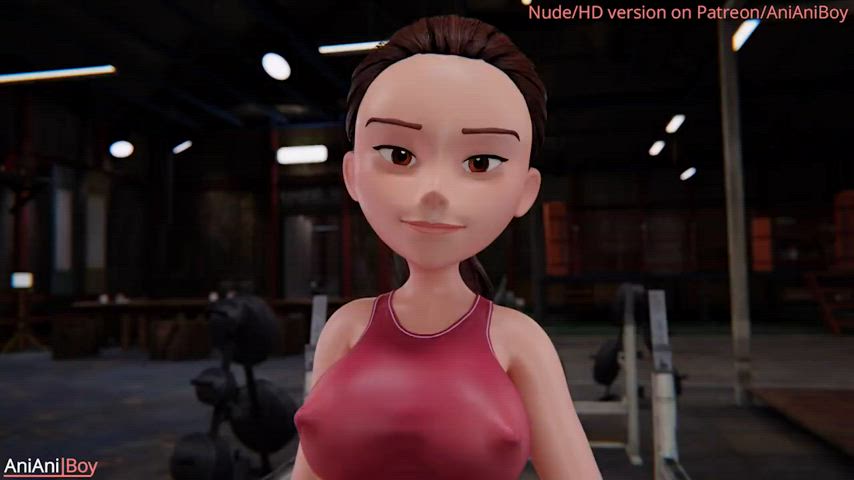 Helen Parr's workout (AniAniBoy) [The Incredibles] - free porn video