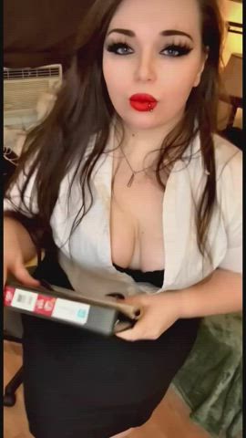 Fat Office Cunt Gets Face Fucked - free porn video