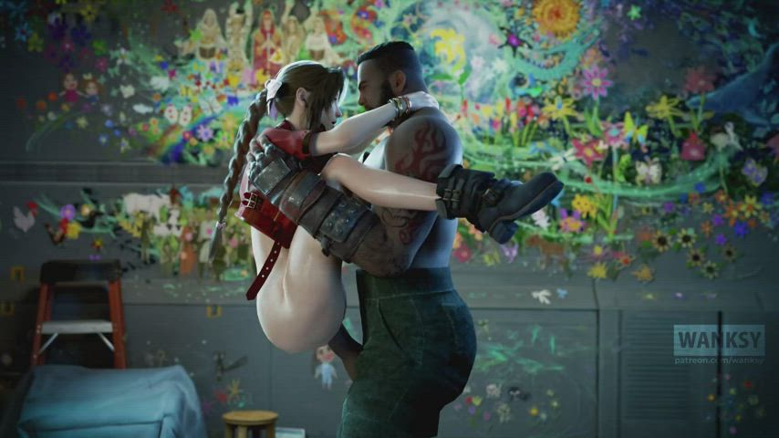 Aerith bred by Barret (wanksy) [Final Fantasy] - free porn video
