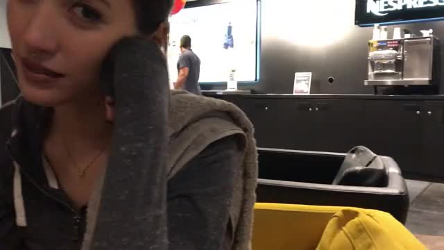Asian Blowjob in Gym - free porn video