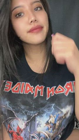 what did you say...you want to see my tits? ok - free porn video