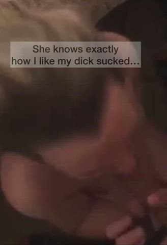You know she’s a true slut when she tells you to post a video of her sucking another guys cock while she’s in the middle of sucking yours 😳😈 f28 - free porn video