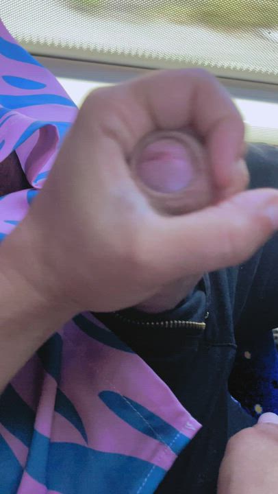 I Made Him Cum On A Public Bus - free porn video