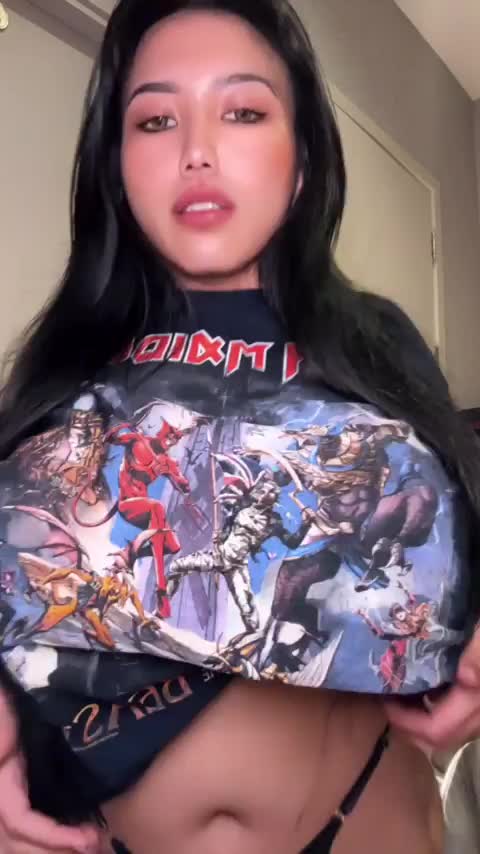 Hope you guys can appreciate my asian funbags :) - free porn video
